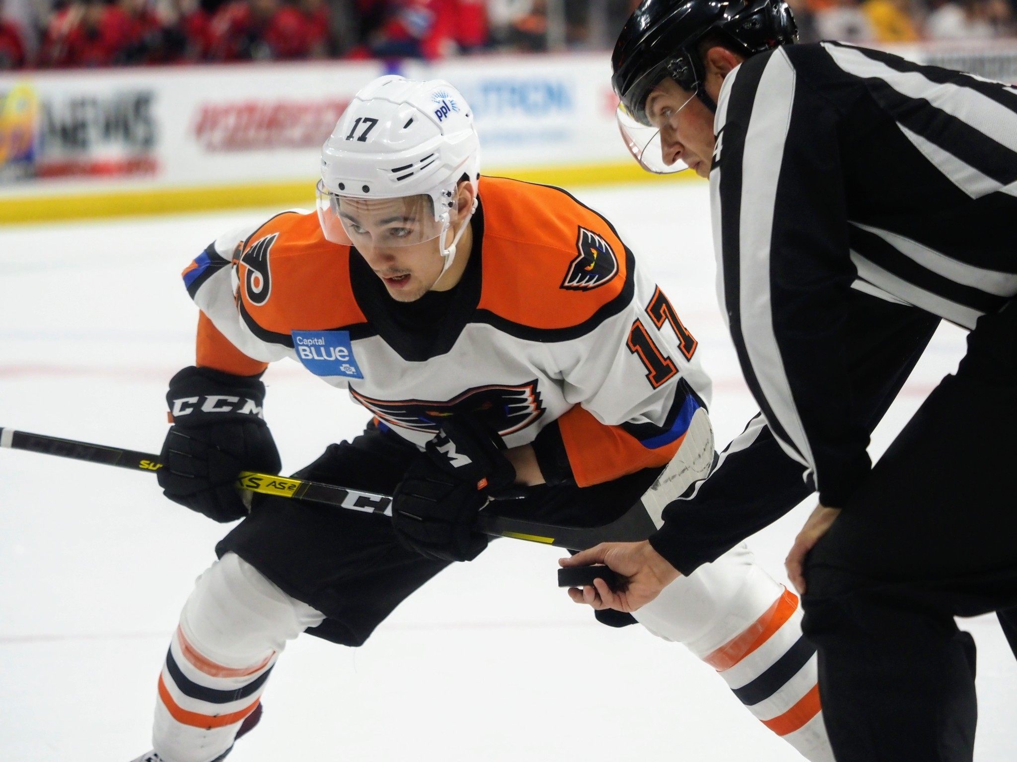 Forward German Rubtsov is the latest name added to the Phantoms' injured list after leaving Wednesday night's game in second