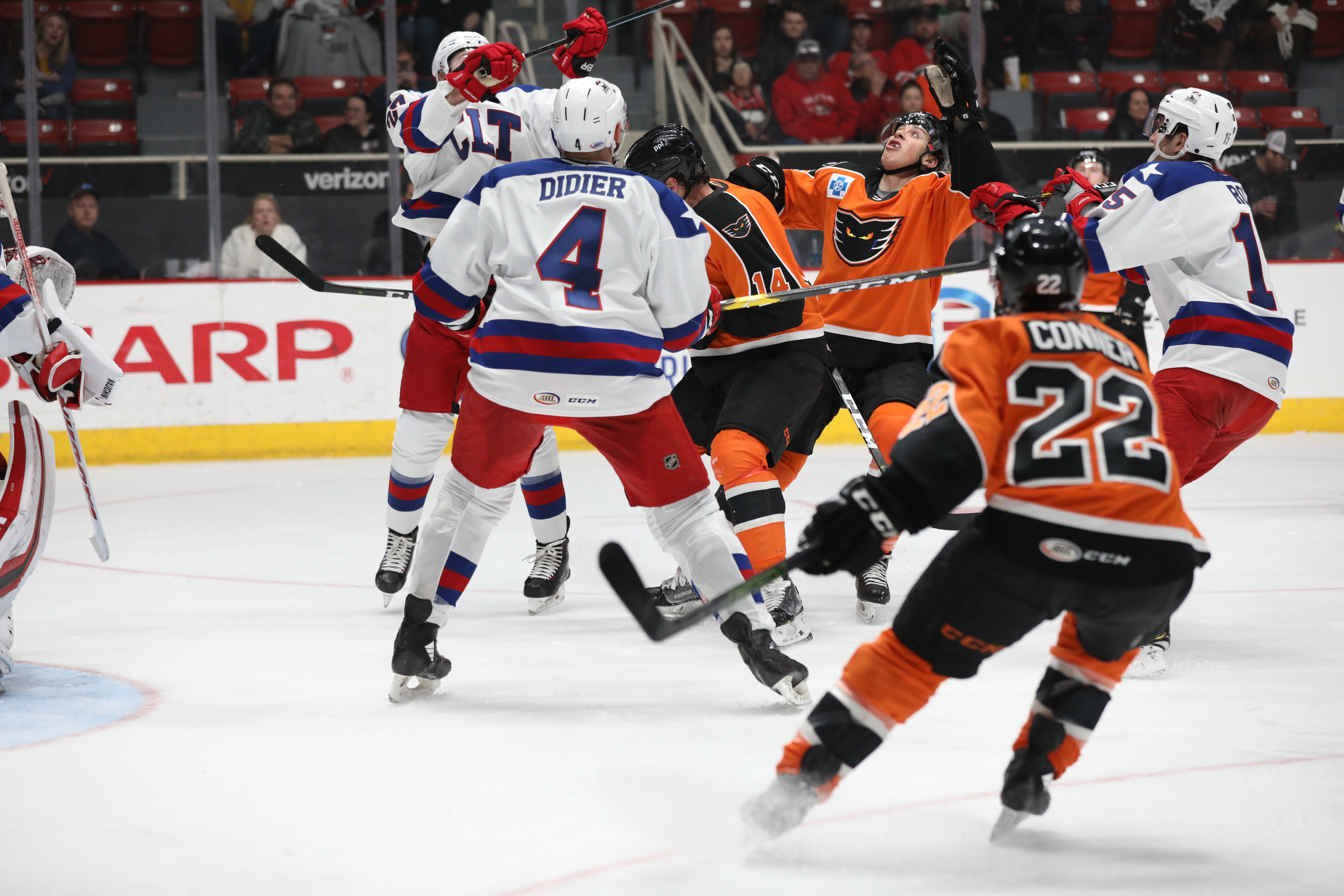 The Phantoms are in Charlotte for a pair of games this weekend!