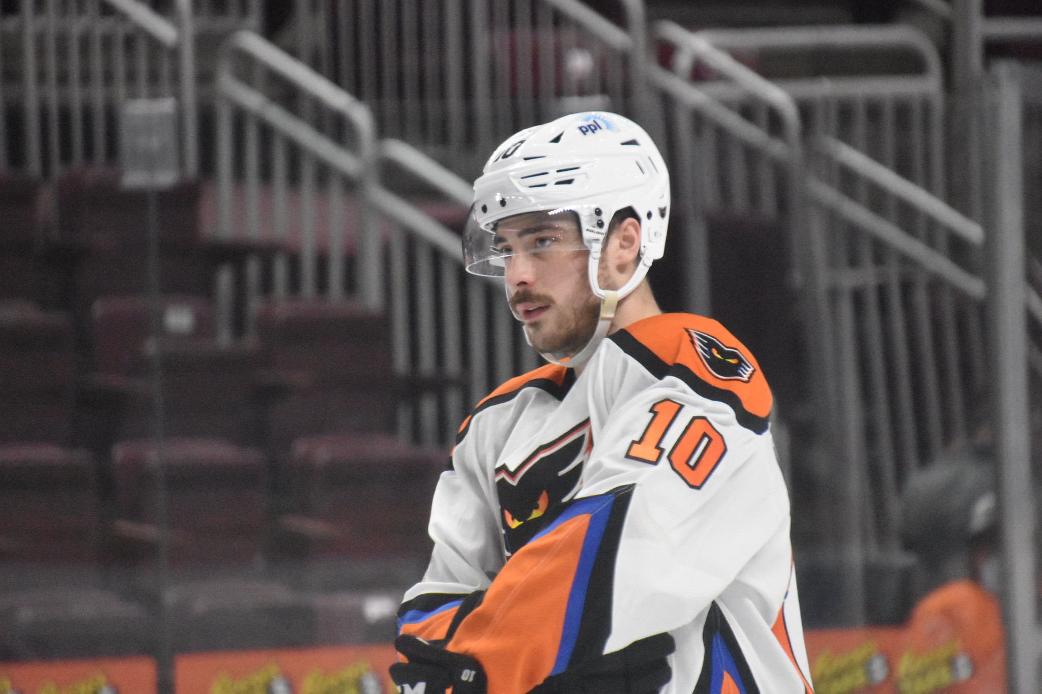Tanner Laczynski returns to the Phantoms lineup Saturday night.