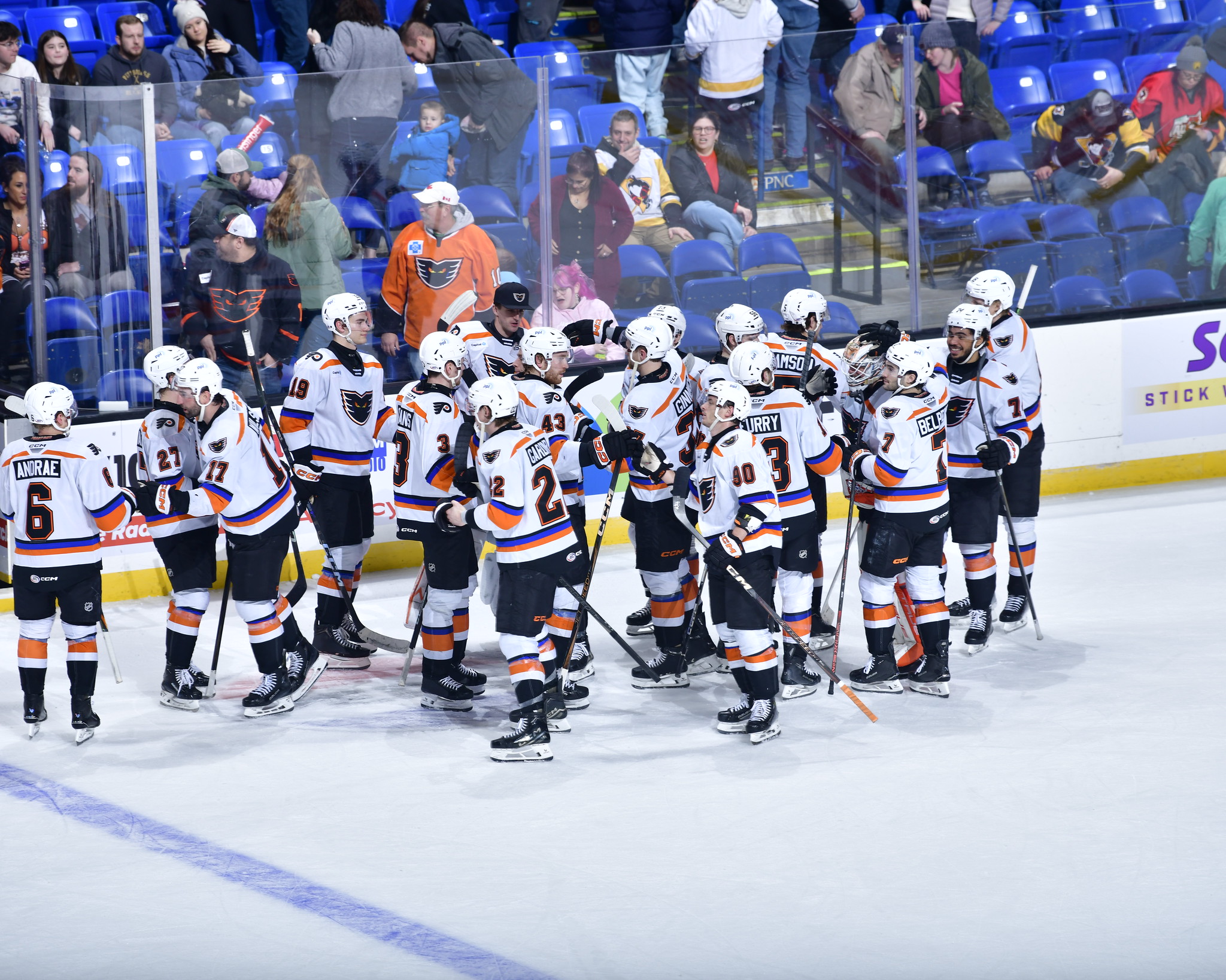 Game Story: Lehigh Valley - 3 at W-B/Scranton - 2 (SO) 2/14/25