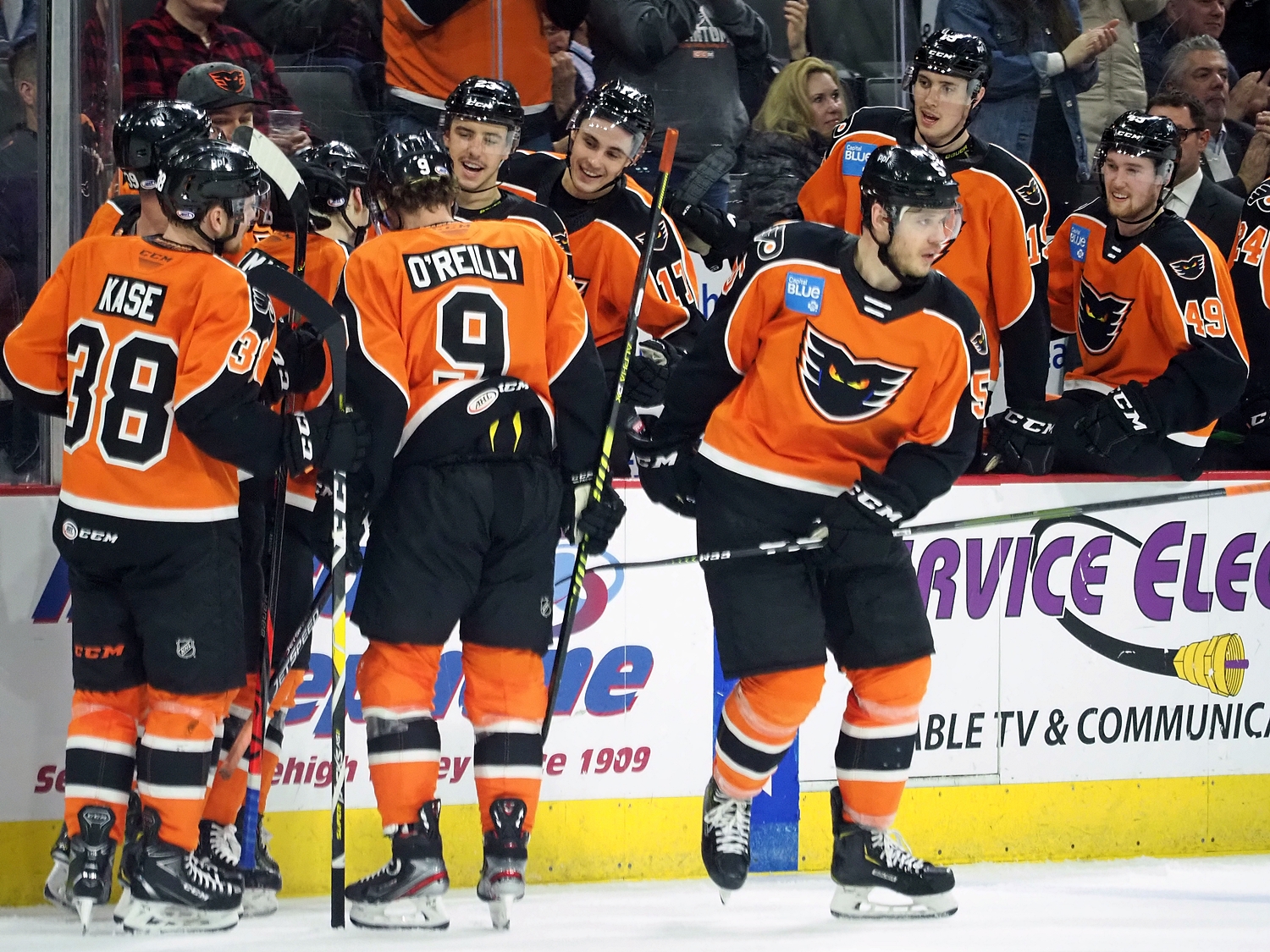 The Flyers' latest additions of forwards David Kase and Maksim Sushko have left their AHL affiliate in Lehigh Valley short of