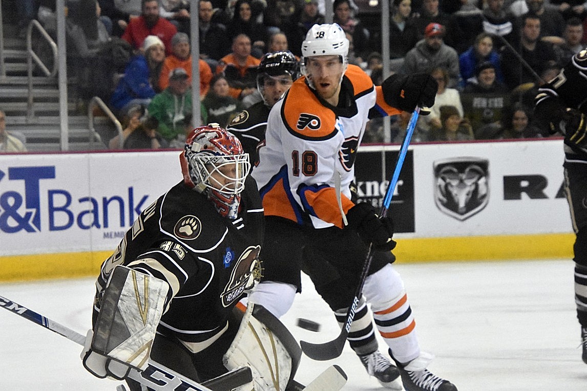 Dale Weise has joined Lehigh Valley in a time of need for some bodies up front.