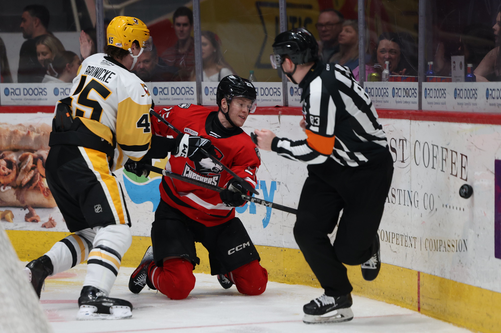 Brunicke Experiencing Pro Hockey Early With Wilkes-Barre/Scranton