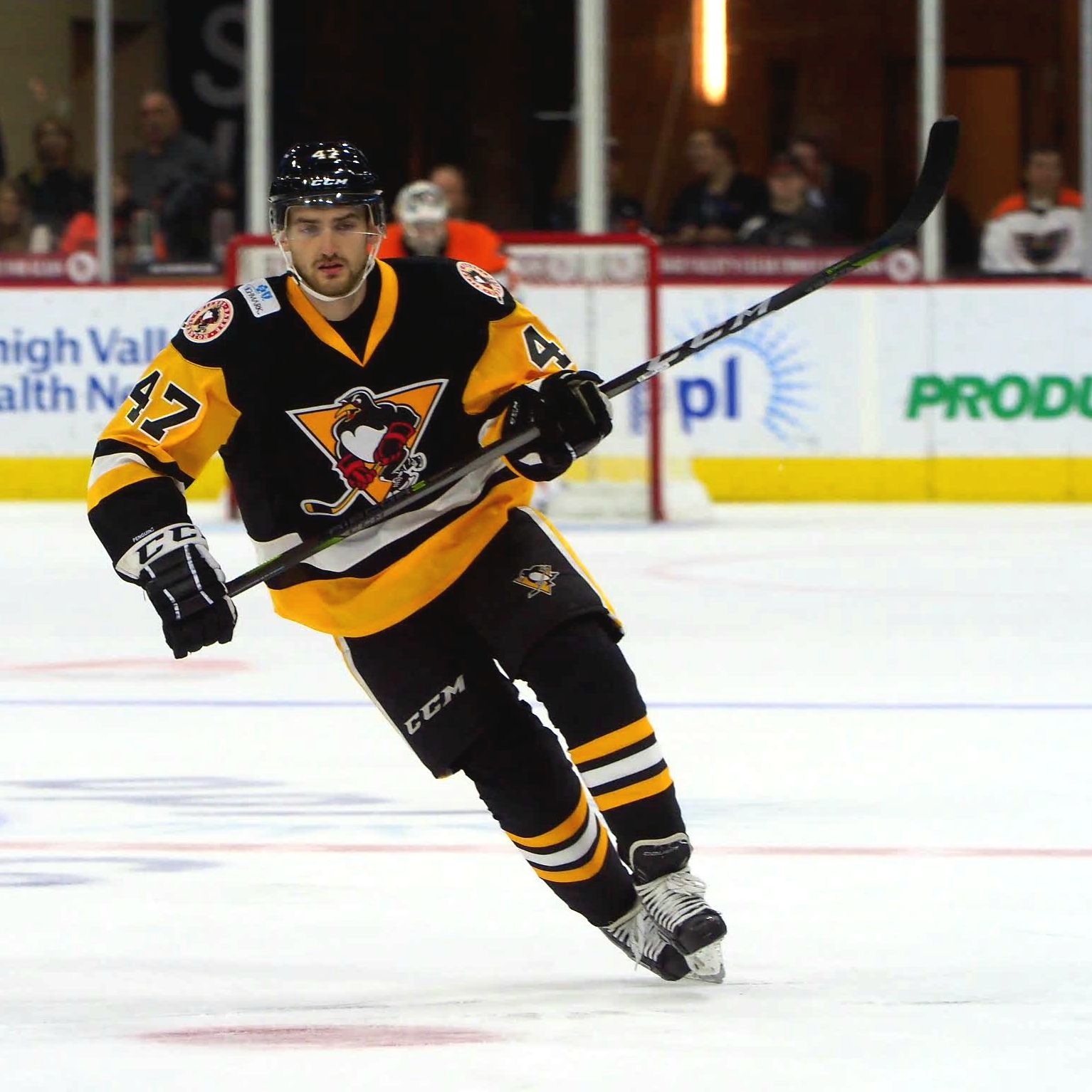 Former Wilkes-Barre/Scranton Penguins forward joins Phantoms from Los Angeles Kings' AHL affiliate via trade Thursday.