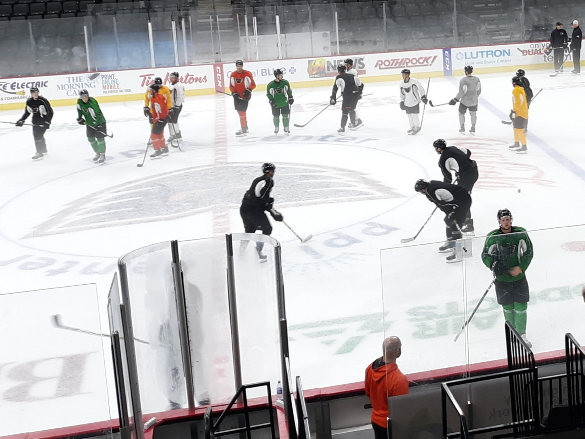 Phantoms opened training camp Monday at the PPL Center.