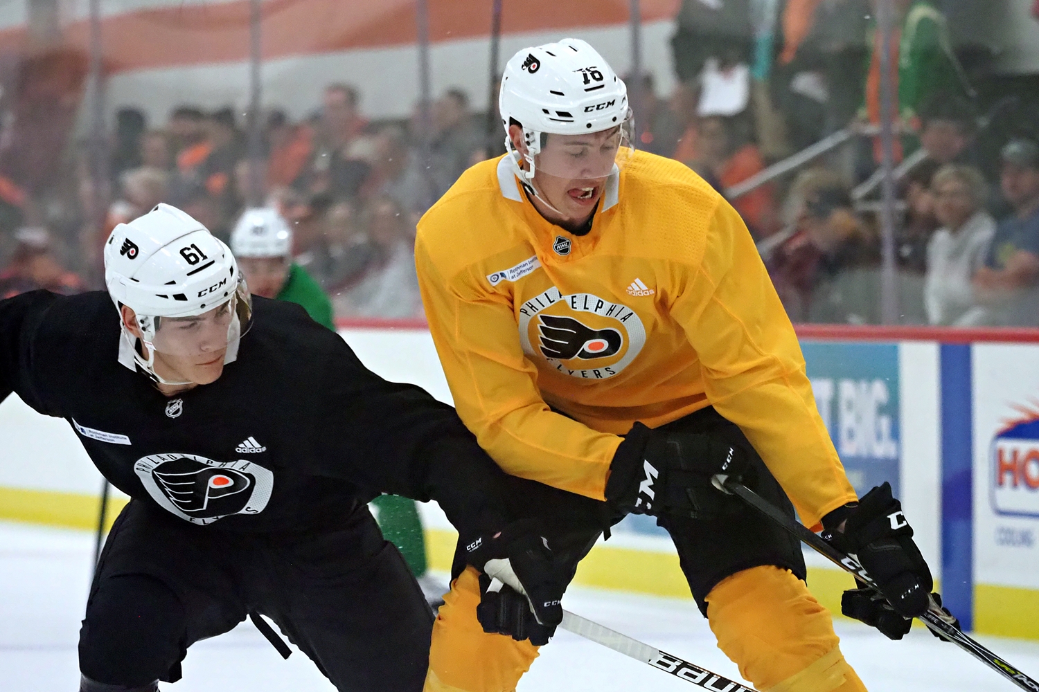 Isaac Ratcliffe and Phil Myers are just two of the big names competing in tonight's Flyers/Islanders rookie game.