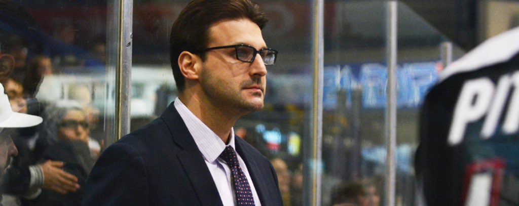Assistant coach Colin Chaulk was ECHL Brampton's head coach in addition to being the team's VP of hockey operations.