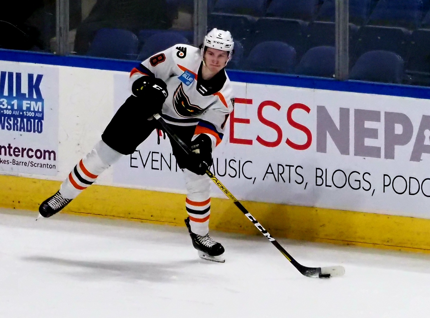 Rookie defenseman Mason Millman (pictured above) recorded his first points (two assists) as a pro Saturday for Lehigh Valley.