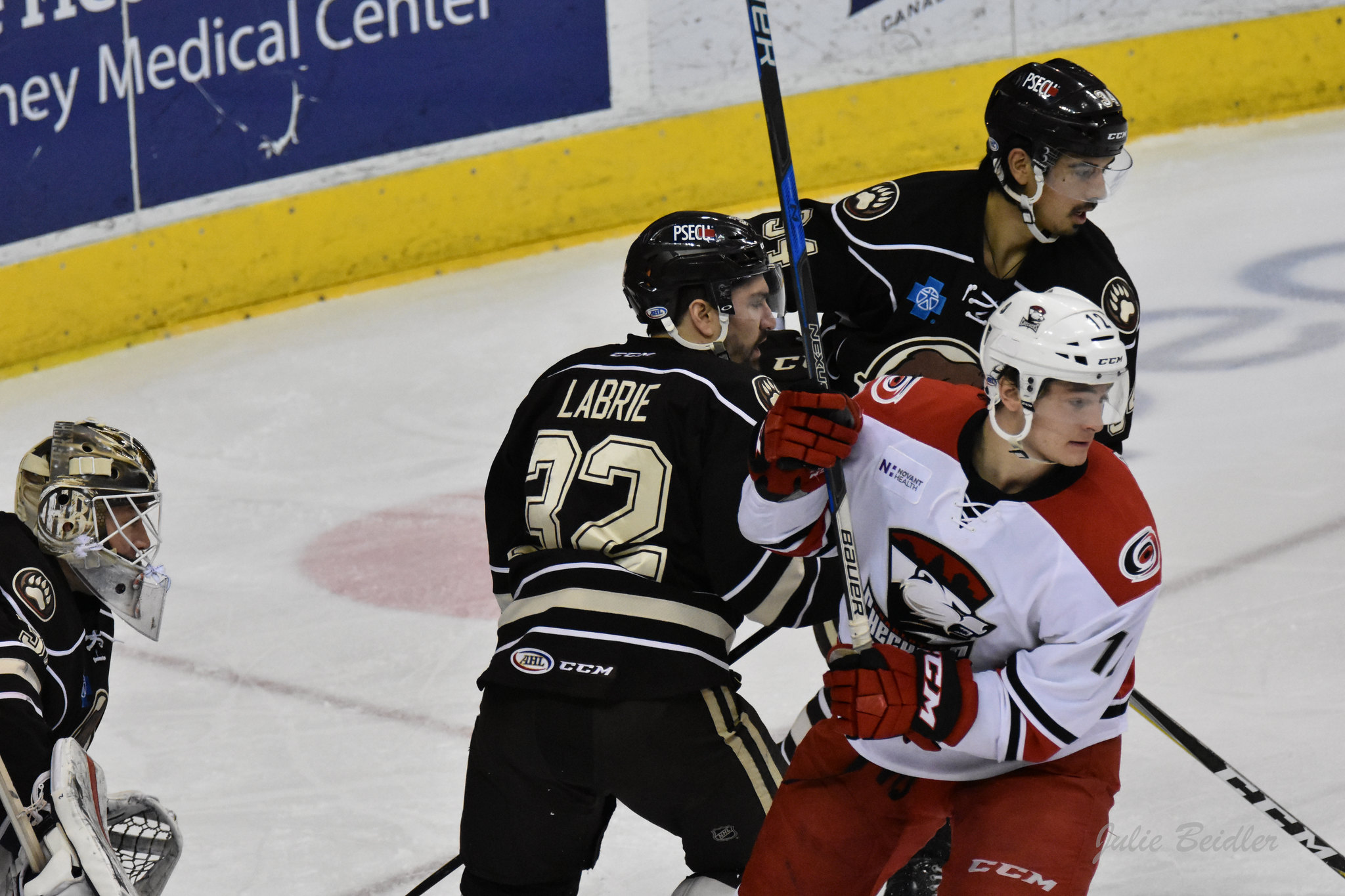 Former Hershey Bears defenseman Hubert Labrie is reunited with head coach Troy Mann in Belleville for the 2019-20 season.