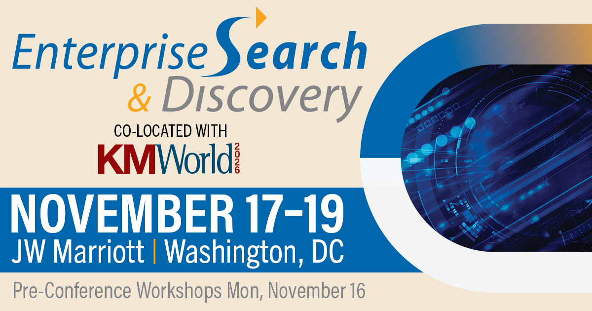 Enterprise Search & Discovery 2026 - Shaping the Future of Enterprise Search and Knowledge Discovery
