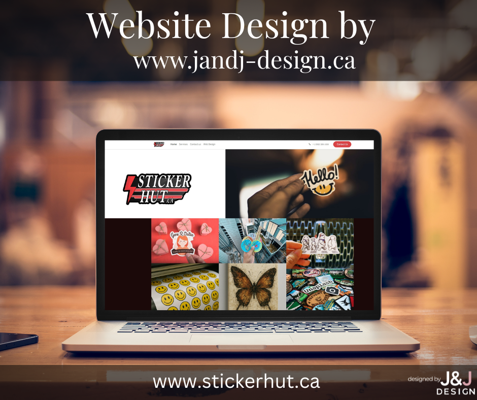 StickerHut website preview