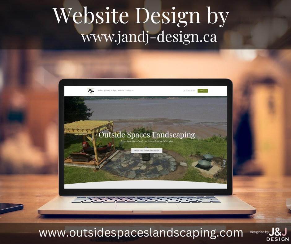 Outside Spaces Landscaping website preview