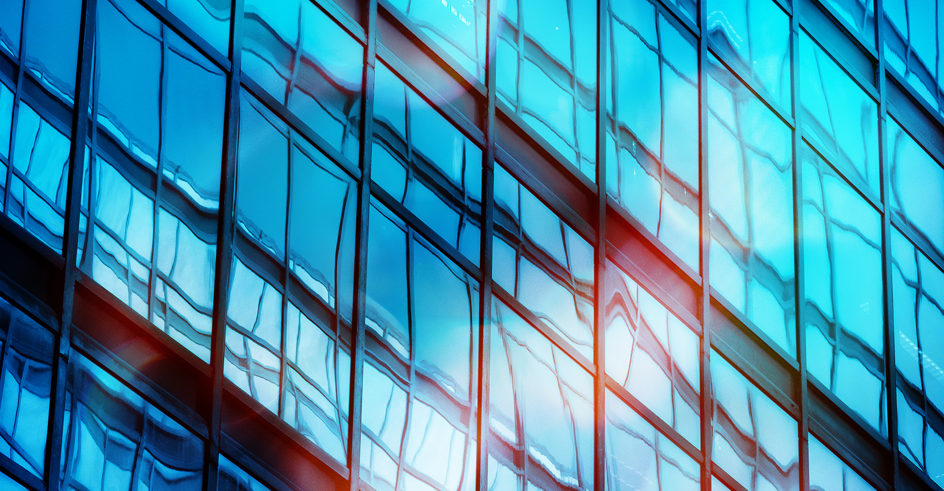 Abstract view of a skyscraper