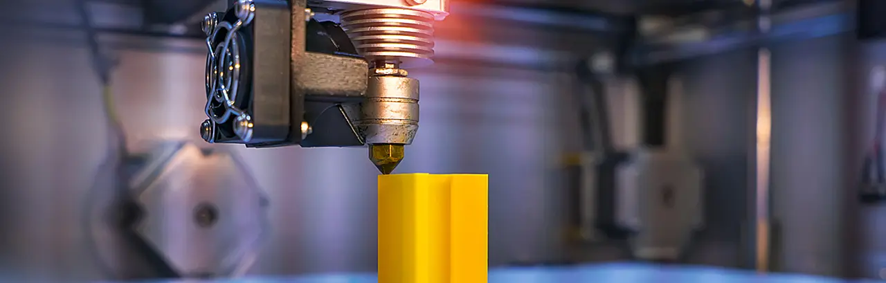 3D Printer Printing Prototypes