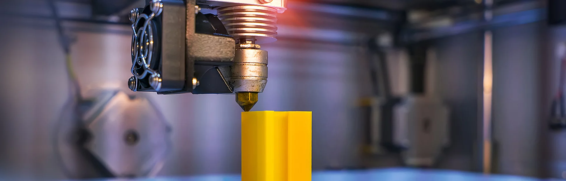 3D Printer Printing Prototypes