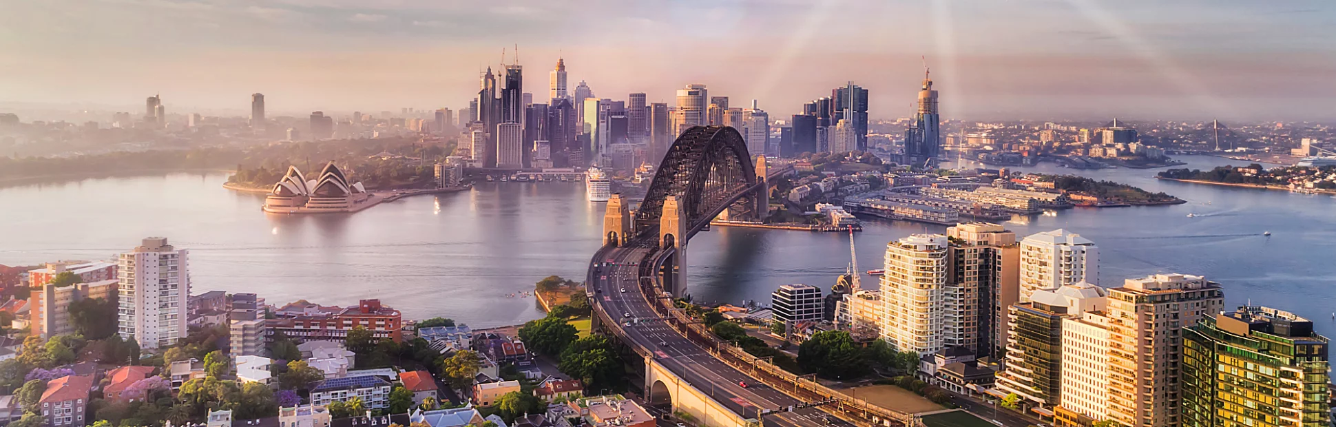 Aerial view of the D Kirrib Highway 2 Bridge