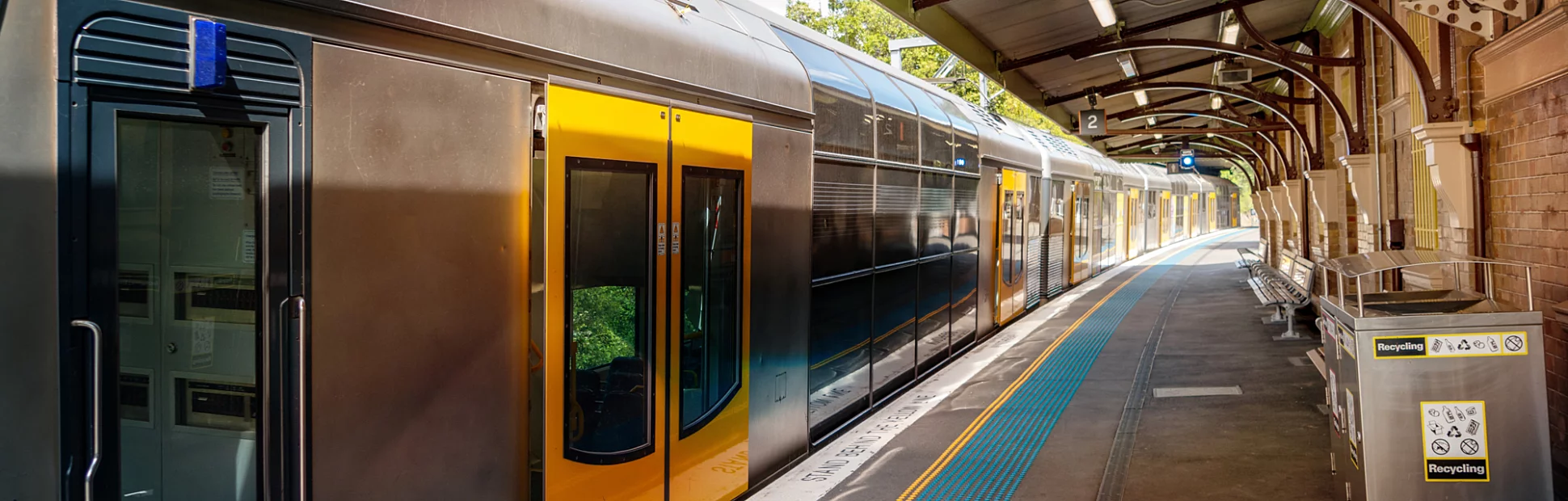Subway station of Pymble, Sydney, Australia