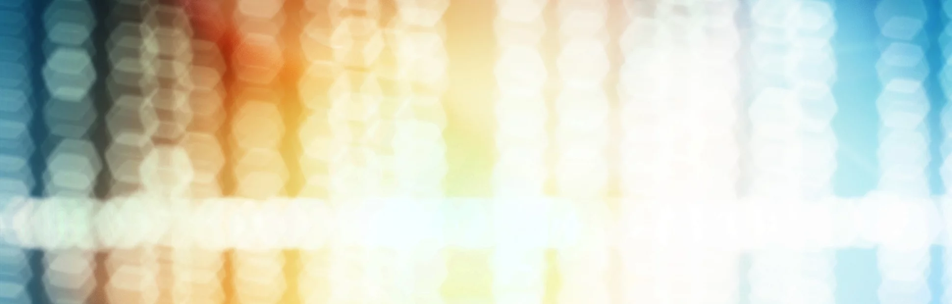 Colorful defocused sound wave lights background.