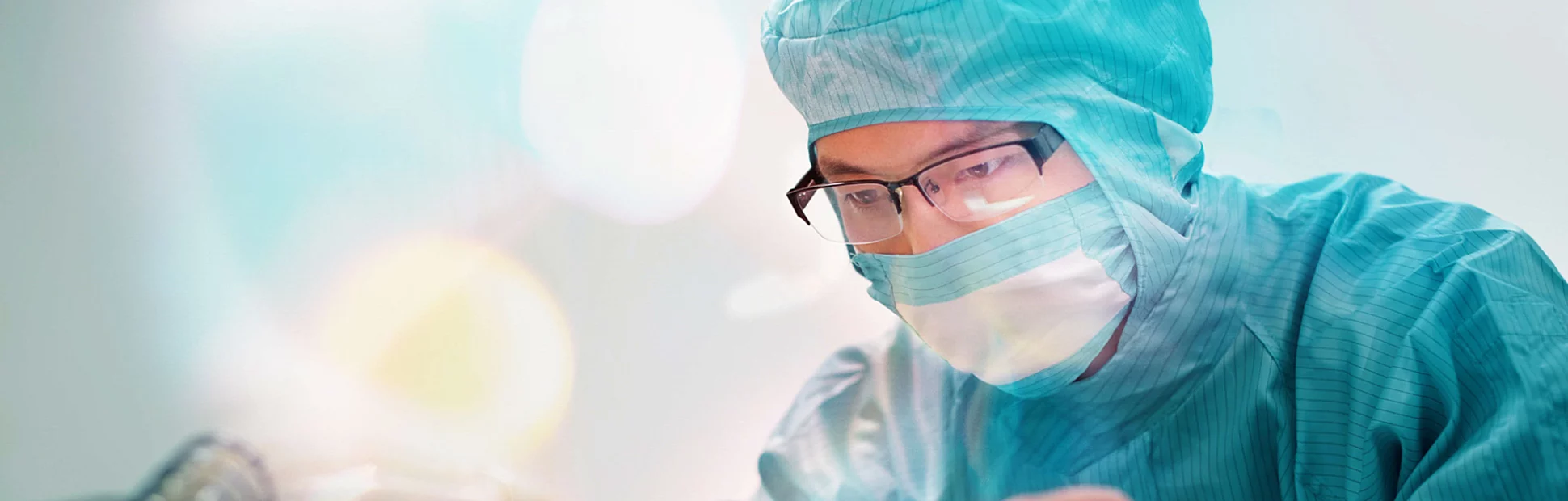 pharmaceutical factory worker