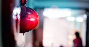 Automatic Fire Sprinkler in red water pipe System