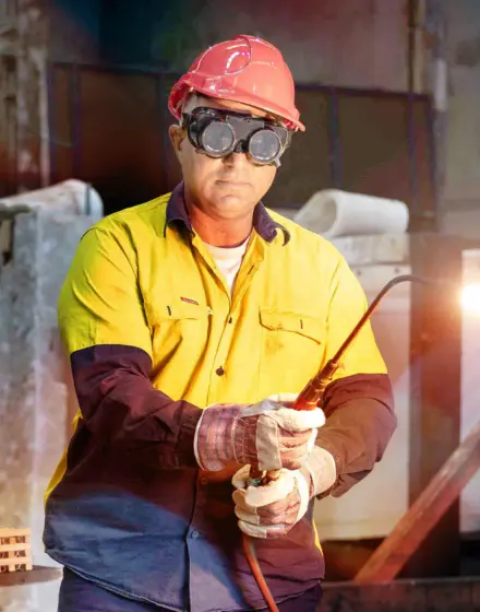 Jensen Hughes staff conducting fire resistance testing in Australia
