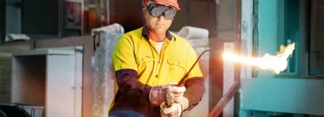 Jensen Hughes staff conducting fire resistance testing in Australia