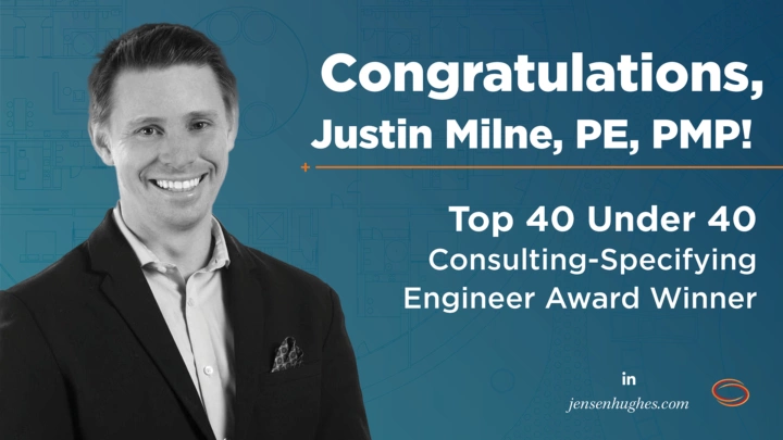 JH Social CSE 40 Under 40 2025 Milne