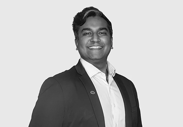 A headshot image of Athish Dulichan