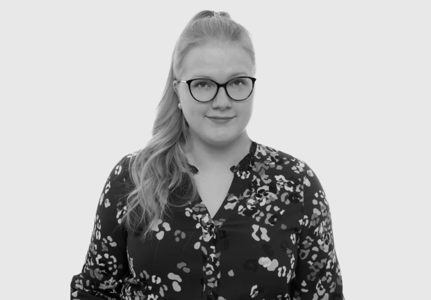 A headshot image of Lydia Karhunen