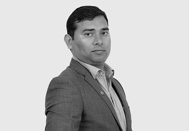 A headshot image of Mohammad Shafeeq Alam