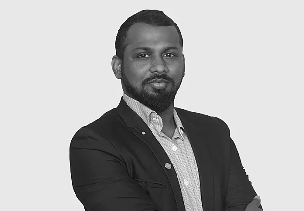 A headshot image of Sabari Girish Epari