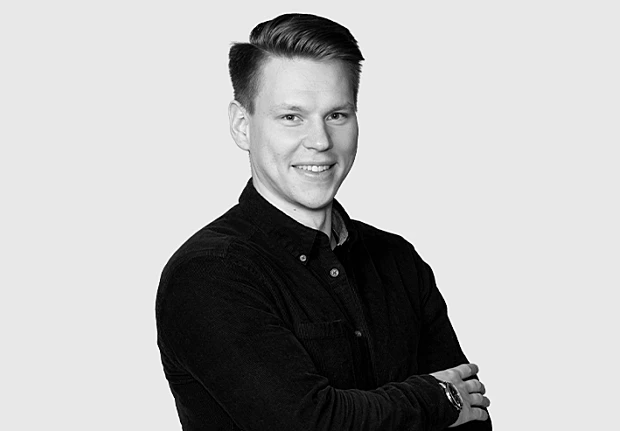 A headshot image of Roope Patrikainen