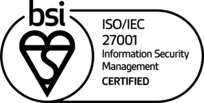 Mark of trust certified ISOIEC 27001 information security management black logo En GB 1019