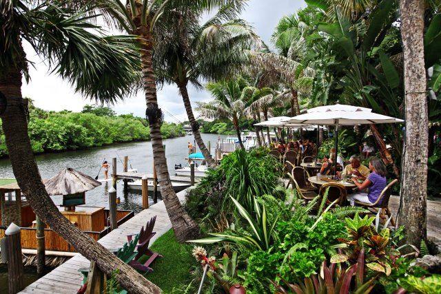 Guanabanas Jupiter tropical waterfront dining