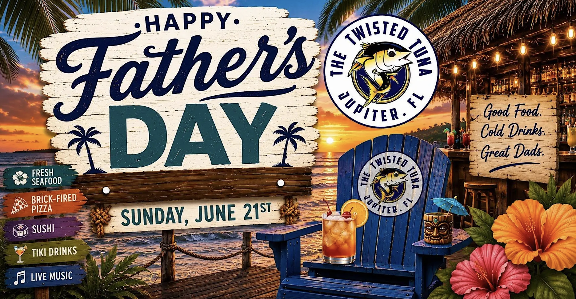 Father's Day at Twisted Tuna!