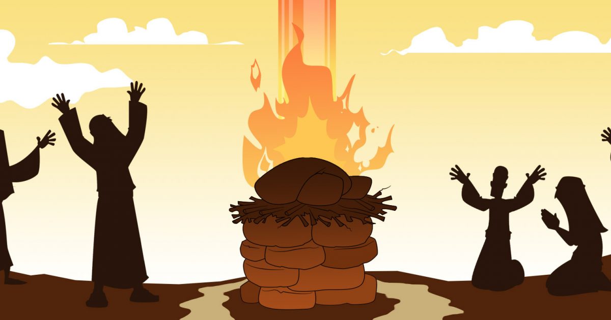 Elijah on Mount Carmel | Kids Corner