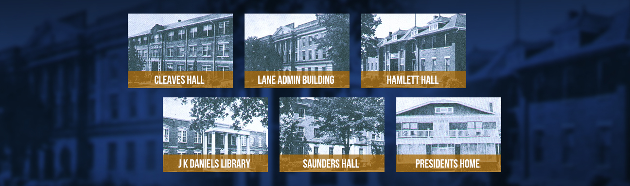 Lane Buildings in 1957