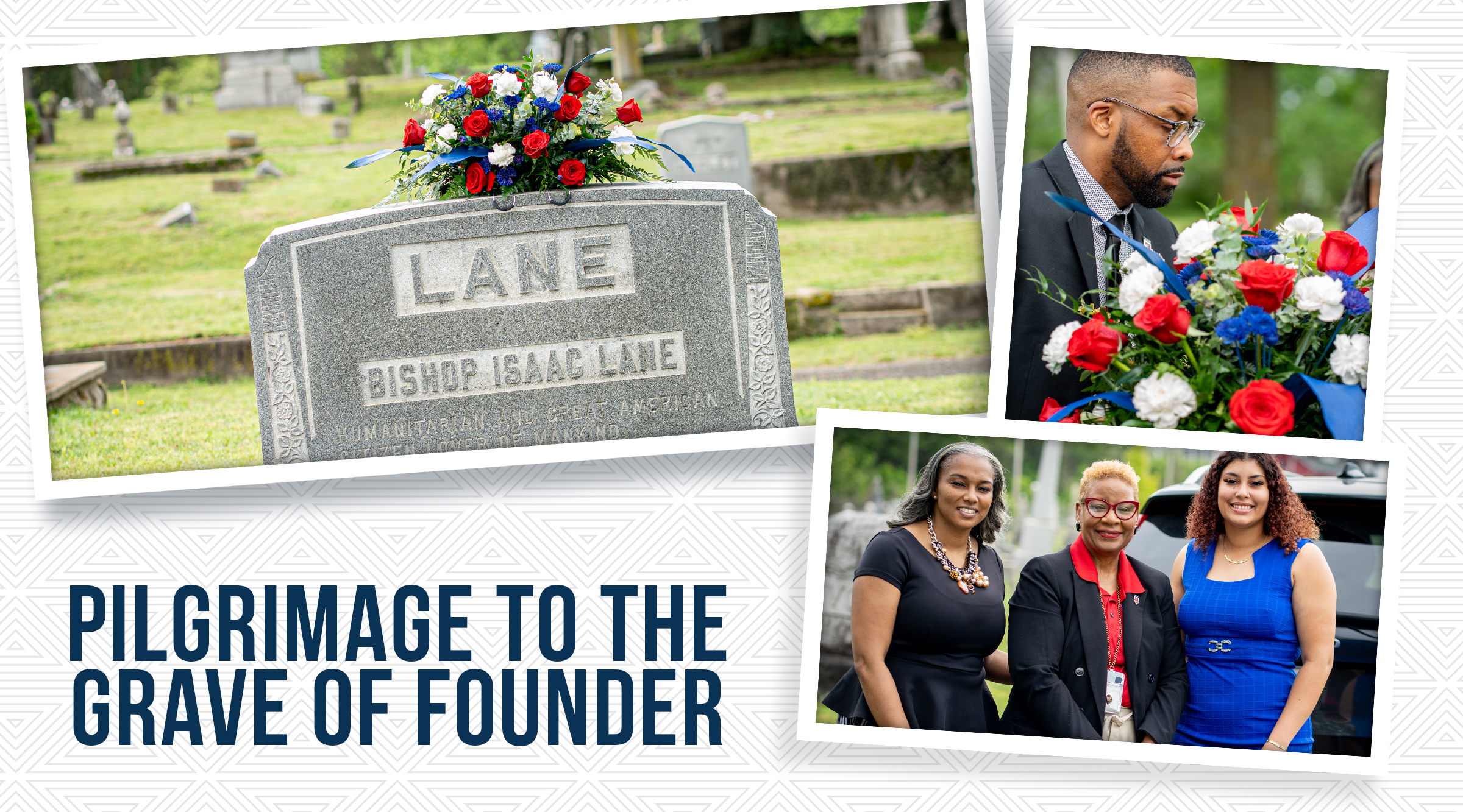 Lane College 2025 Pilgrimage to the Grave of Founder