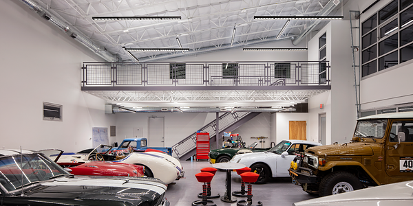 Mallard Garage Showroom - Fluxwerx Aperture Suspended Luminaire