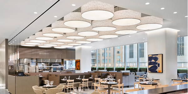 Nordstrom NYC Cafe Retail Lighting Design