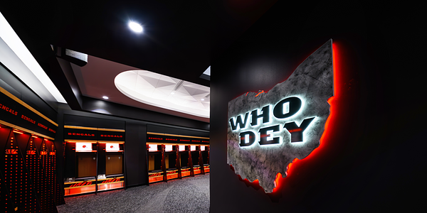 Cincinnati Bengals Locker Room Improvements