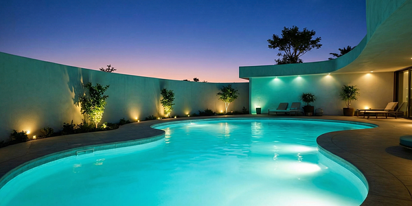 LED Recessed Pool light crafted from molded SUS 316# stainless steel
