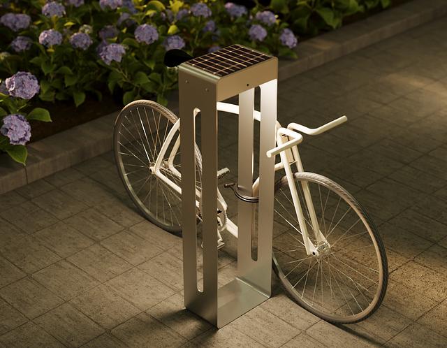 X PORTO SOLAR BICYCLE RACK (Solar Bollard)_2.jpg