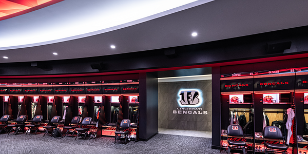 Cincinnati Bengals Locker Room Improvements