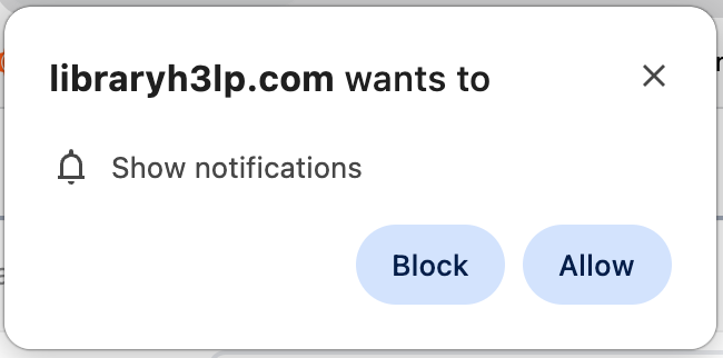 enable desktop notifications in browser