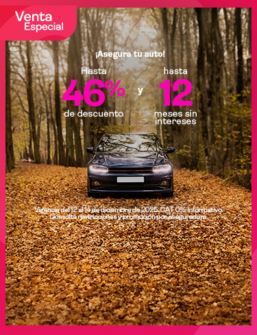 Contrata tu Seguro de auto en Liverpool a meses sin intereses