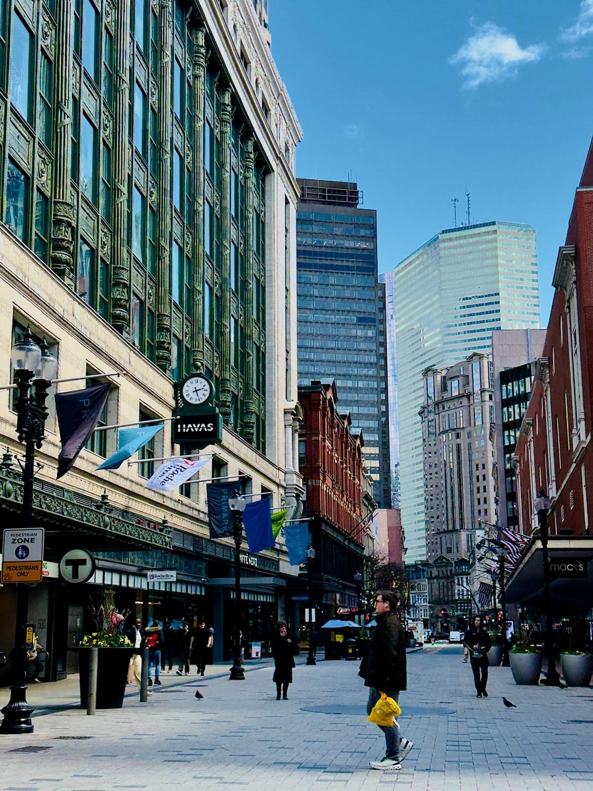 A typical day in Boston