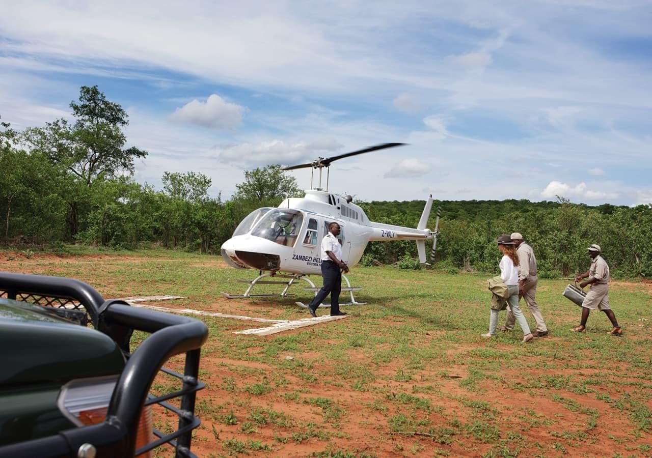 Matetsi Victoria Falls helicopter