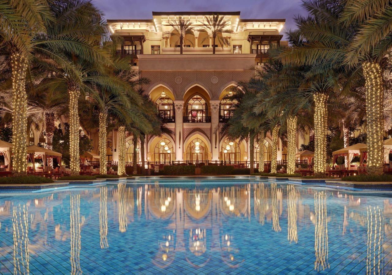 The Palace Downtown Dubai pool architecture