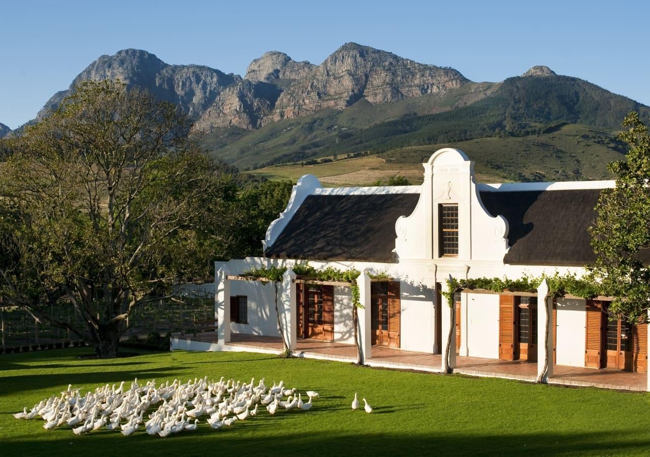 Winelands Babylonstoren architecture
